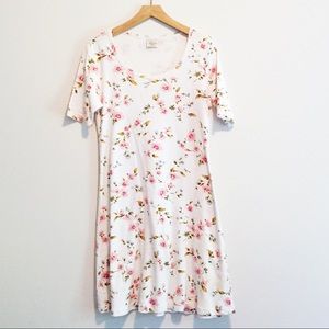 Vintage 90s oversized midi t-shirt dress